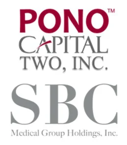 Pono Capital Two, Inc. Merger with SBC Medical Holdings, Inc.