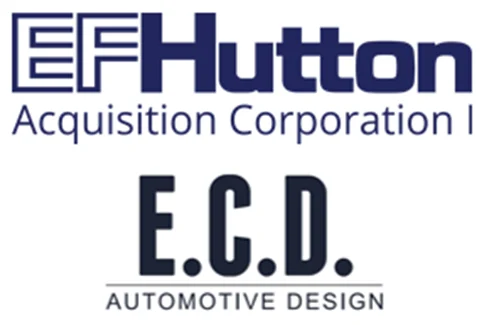 EF Hutton Acquisition Corporation I Merger with E.C.D. Automotive Design Inc.
